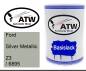 Preview: Ford, Silver Metallic, Z3 / 6895: 500ml Lackdose, von ATW Autoteile West.